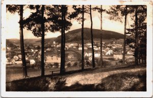 Czech Republic Tisnov Pohled Klucanina Tišnov Vintage RPPC C220