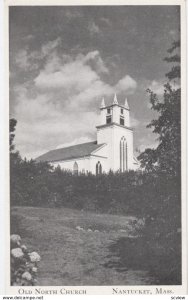 NANTUCKET , Massachusetts , 1910-30s; Old North Church