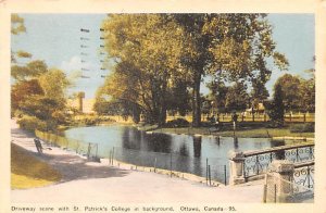 St Patrick's College in Background Ottawa 1961 