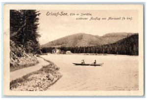 1911 Erlauf-See Beautiful Excursion From Mariazell Styria Austria Postcard