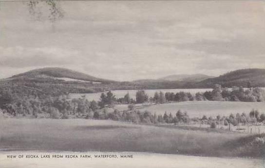 Maine Waterford View Of Keoka Lake From Keoka Farm Artvue