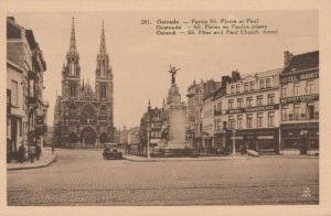 Belgium Postcard - Ostend - SS.Piter and Paul Church   T10217