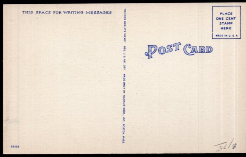 Pennsylvania ERIE Perry Memorial - LINEN