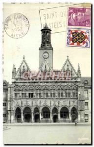Modern Postcard Saint Quentin L & # 39Hotel Town