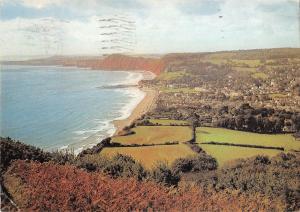BR76523 sidmouth from salcombe hill devon     uk
