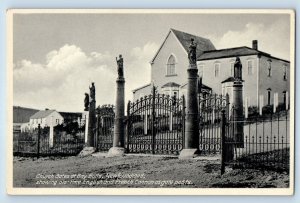 Newfoundland Canada Postcard Church Gates At Bay Bulls Showing Old Time English