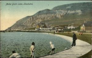 Model Yacht Club Llandudno Wales c1910 Postcard