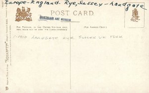 Postcard UK Sussex Landgate Rye C-1910 Street Scene 22-14178