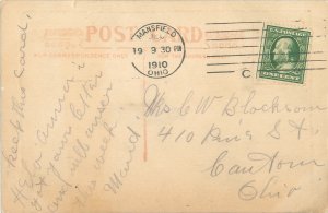 Dog Has A Bad Case of Eczema (Fleas)1910  Postcard