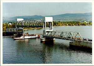 Canada British Columbia Kelowna Paddle Wheeler The Fintry Queen On Okanagan Lake