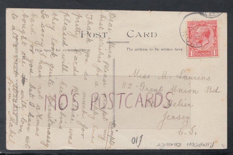 Dorset Postcard - Detached House at Rimpton SW179