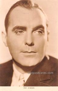 Pat O'Brien Movie Star Actor Actress Film Star Unused 