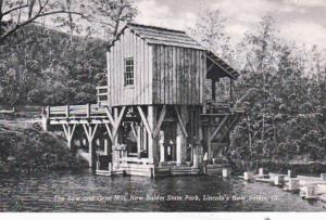 Illinois New Salem The Saw and Grist Mill