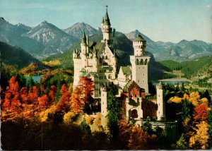 Germany Fuessen Koenigschloss Neuschwanstein