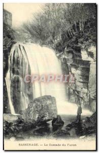 Old Postcard Sassenage Cascade of Furon