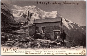 Chamonix - Chalet Du Plan D'Aiguille Et Le Mont-Blanc France Postcard