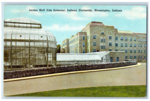 1968 Jordan Hall (Life Sciences) Indiana University Bloomington IN Postcard 