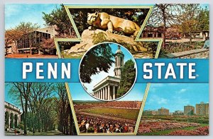 Pennsylvania State University PA Grand University Farmers High School Postcard
