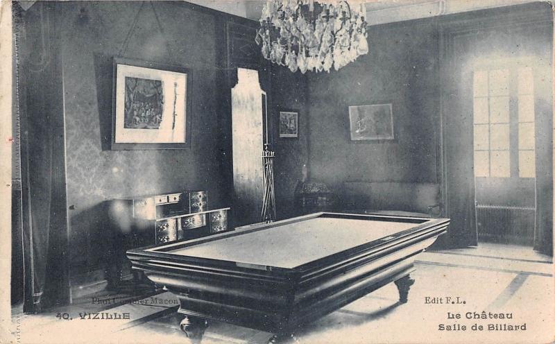 BF8211 vizille le chateau salle de billard billiards sports