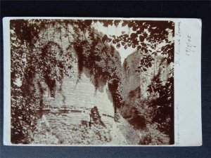 Herefordshire GOODRICH CASTLE The Round Tower c1905 RP Postcard