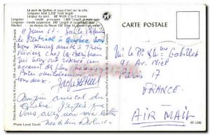 Postcard Modern Canada Quebec