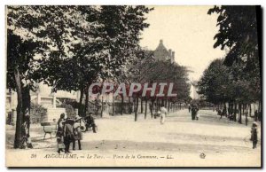 Old Postcard Angouleme The City Park