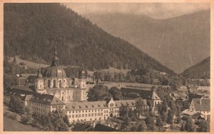 Vintage Postcard Ettal Monastery Near Oberammergau By Emperor Lewis Bavarian