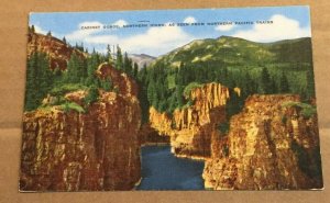 VINTAGE  UNUSED POSTCARD - CABINET GORGE, NORTHERN IDAHO