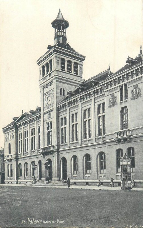 France Drôme Valence lot of 6 vintage topographical postcards