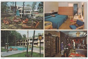 Swimming Pool, Interior Room, Dining Area, Hotel-Motel Henri IV, Quebec La Ci...