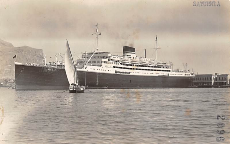 Saturnia Real Photo Saturnia, Steamer Ships View image 