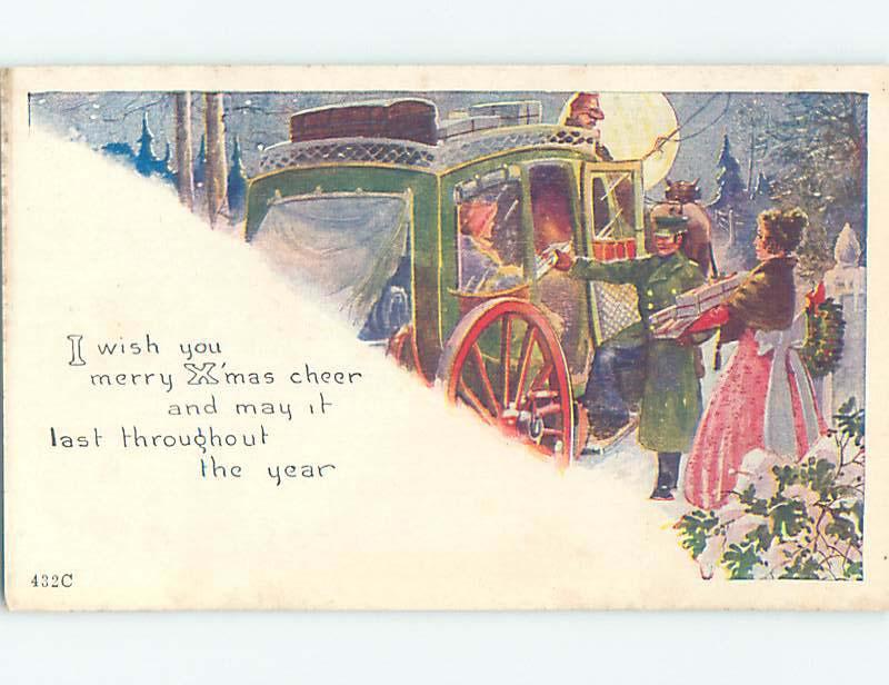 Pre-Linen christmas STAGECOACH DRIVER PASSES CHRISTMAS GIFTS FOR WOMEN HQ6471