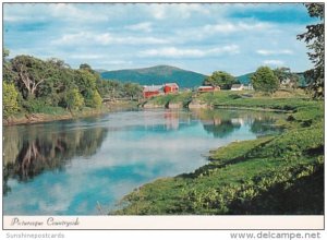 Canada Greetings From Fredericotn Picturesque Countryside View