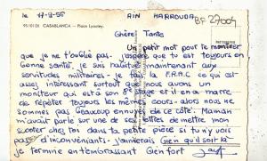 BF27004 casablanca place lyautey morocco front/back image