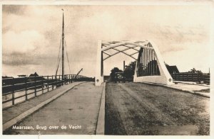 Netherlands Maarssen Brug over de Vecht Vintage RPPC 03.79