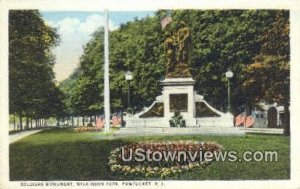 Solders' Monument, Wilkinson park - Pawtucket, Rhode Island RI  