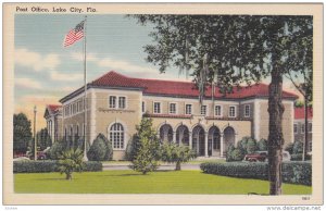 Post Office , LAKE CITY , Florida , 30-40s