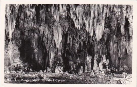 The Kings Palace Carlsbad Caverns National Park New Mexico Real Photo