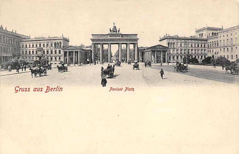 Berlin Gruss Aus Unused 