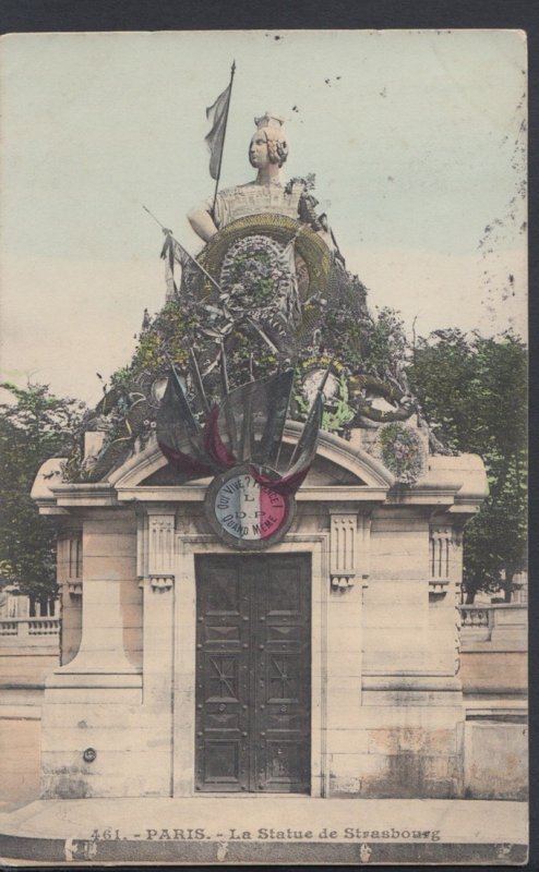 France Postcard - Paris - La Statue De Strasbourg  DC1445