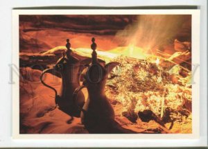 471066 United Arab Emirates Abu Dhabi brass coffee pots tourism advertising