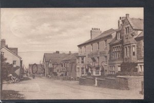 Cornwall Postcard - Tintagel Street Scene    RS23999