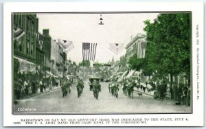 Postcard - Bardstown On Day My Old Kentucky Home - Bardstown, Kentucky