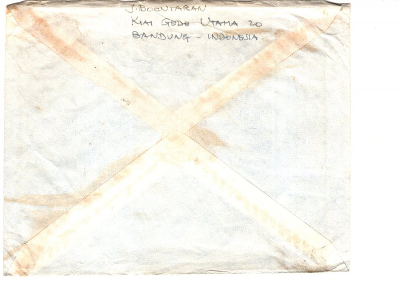 Airmail Cover, Republic Indonesia