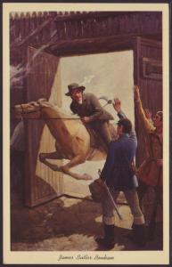 James Butler Bonham,Painting Postcard