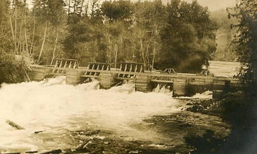 Canada - Dam and Bridge - RPPC