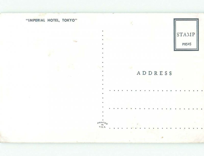 Pre-1980 NICE VIEW Tokyo Japan i4230