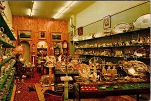 Amsterdam, Netherlands  RALLY WACHTEL ANTIQUES   4X6 Advertising Postcard