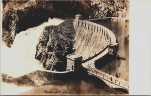 Theodore Roosevelt Dam Arizona Vintage RPPC C215