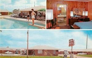 AR, Lake Village, Arkansas, La Villa Motel, Multi View, Dexter No. 28341-B